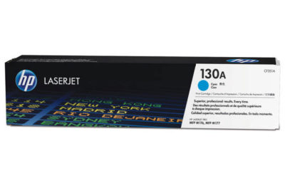 HP 130A Cyan Original LaserJet Toner Cartridge (CF351A) HP 130A Cyan Original LaserJet Toner Cartridge (CF351A)